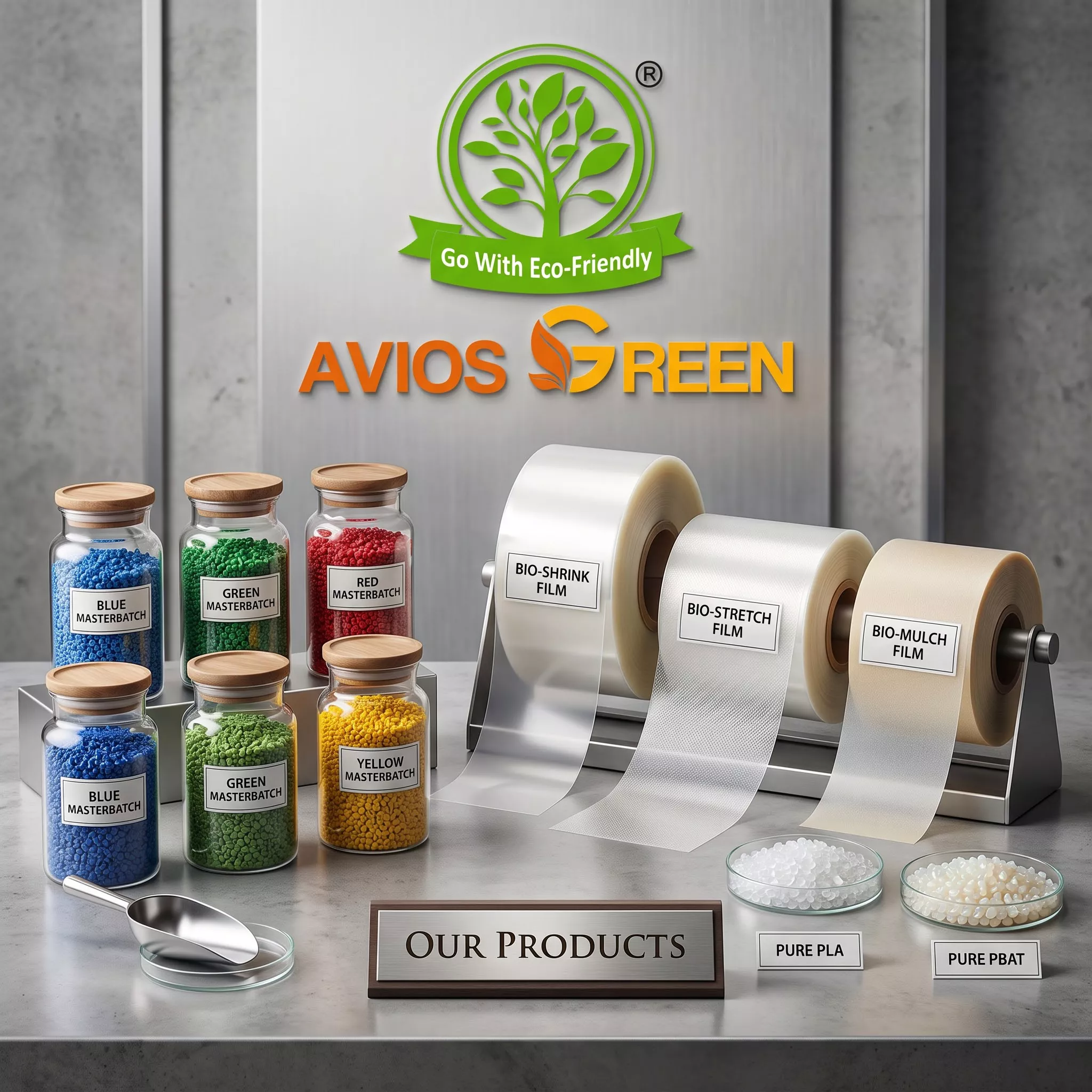 Avios Green bioplastic bag product