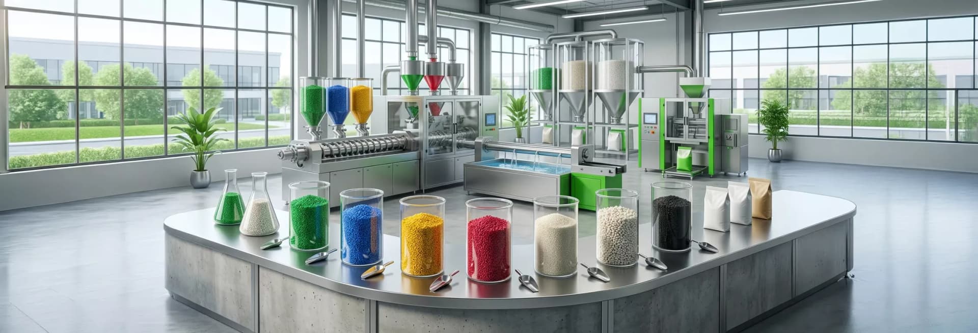 Waste segregation bins — biodegradable, general, hazardous and recyclable waste