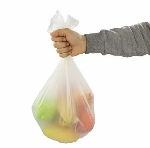Grocery Bag made with Bio Semi Transparent Filler API-STR 08
